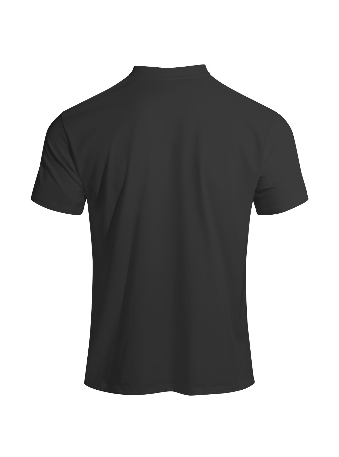 T-Shirt Man Summer Men's Simple Pure Color Fashion Casual Sports Short-Sleeved T-Shirt