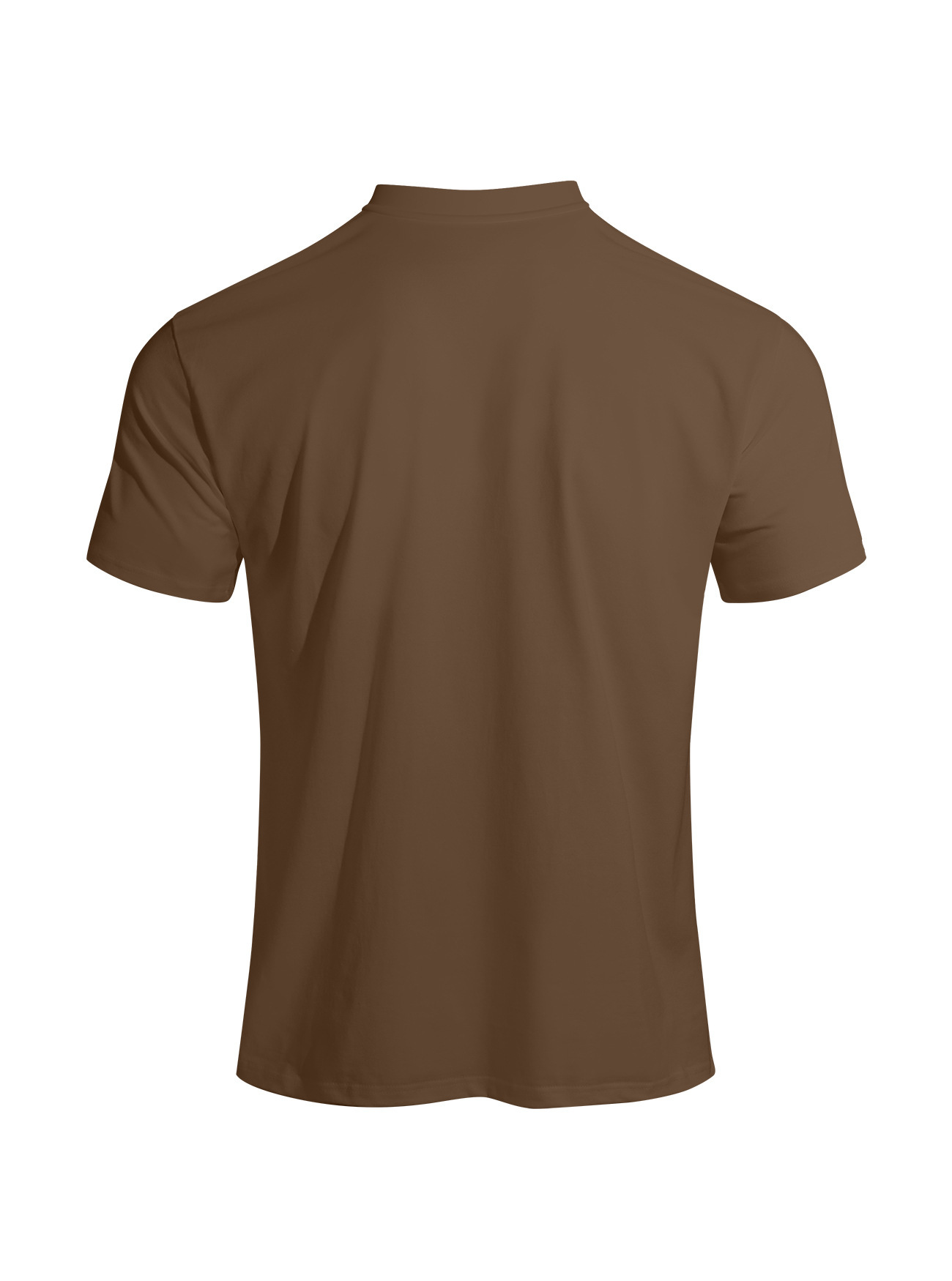 T-Shirt Man Summer Men's Simple Pure Color Fashion Casual Sports Short-Sleeved T-Shirt