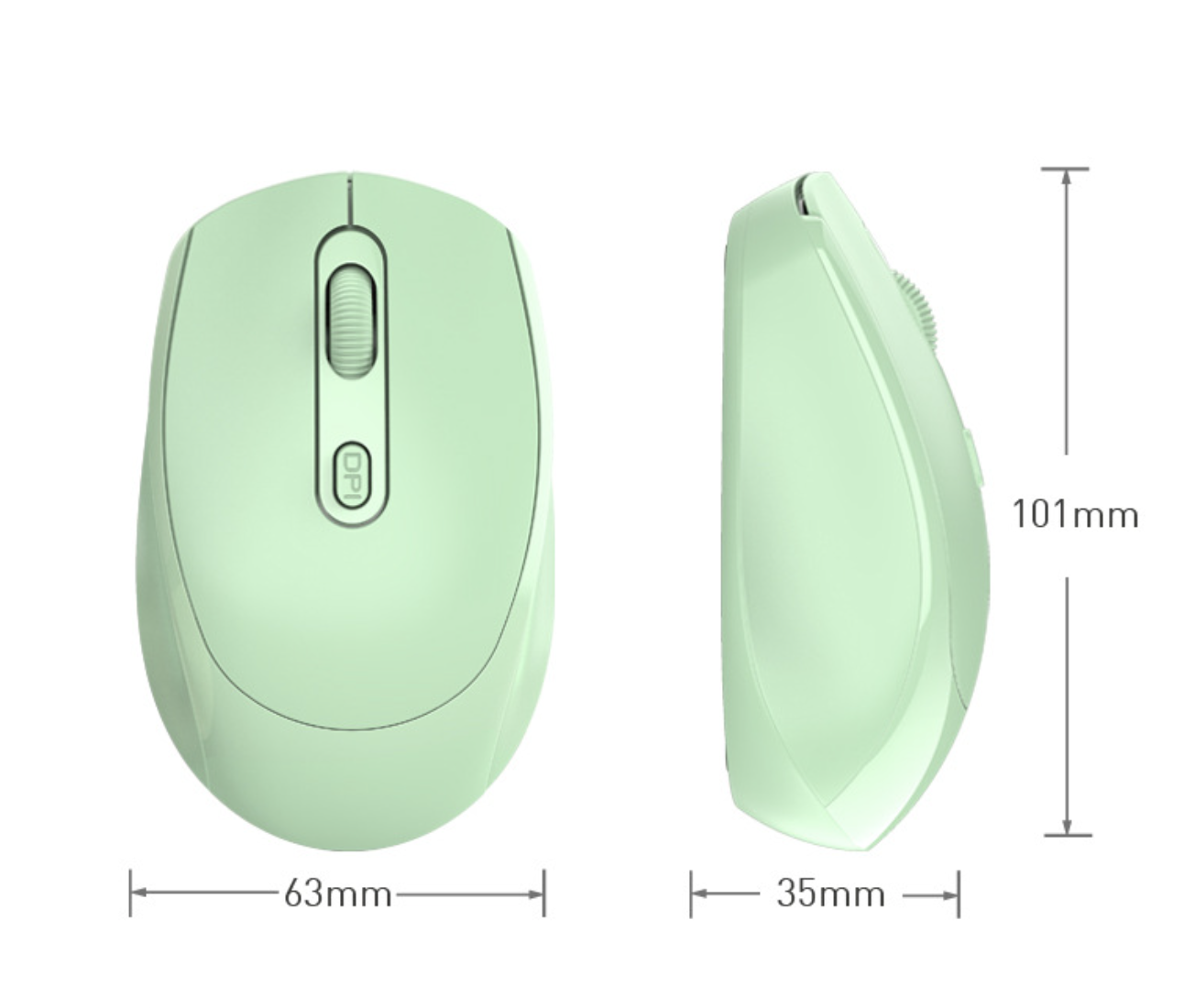 Mice Wireless Mouse Charging Bluetooth Dual-Mode Silent Office Portable Sliding Mouse