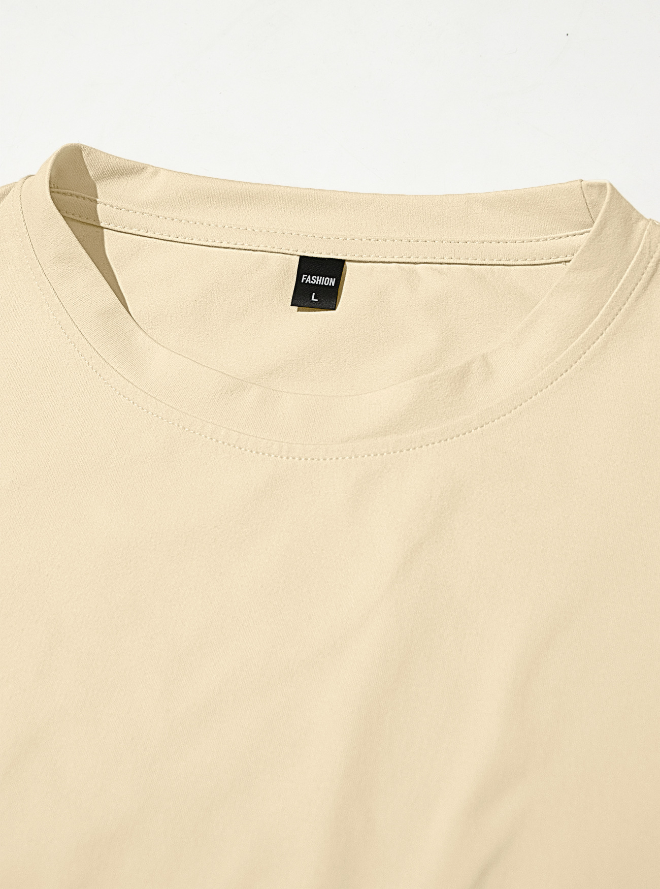 T-Shirt Man Summer Men's Simple Pure Color Fashion Casual Sports Short-Sleeved T-Shirt