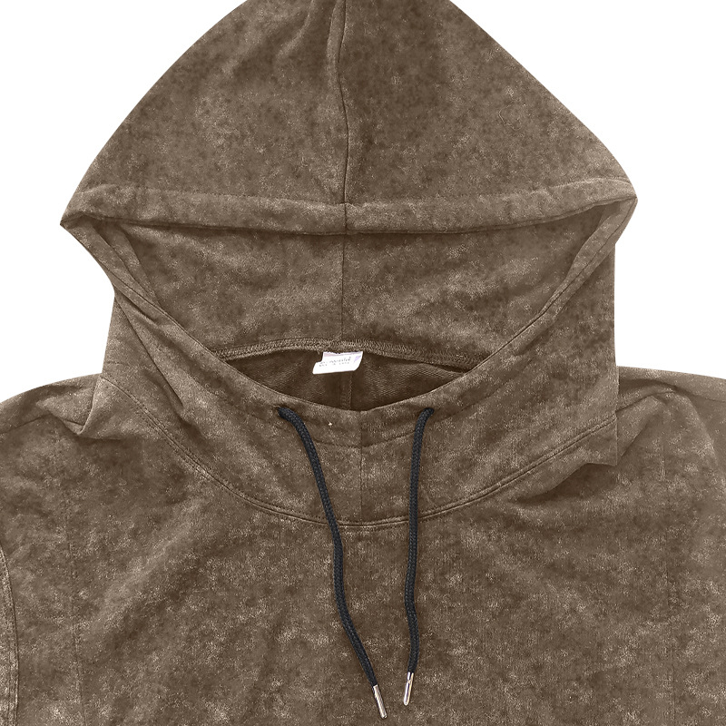 Men's Hooded Sleeveless Drawstring Pure Color Large-Size Loose Breathable Casual Vest for Men Clothing Tops Tanks Camis Tank Tops