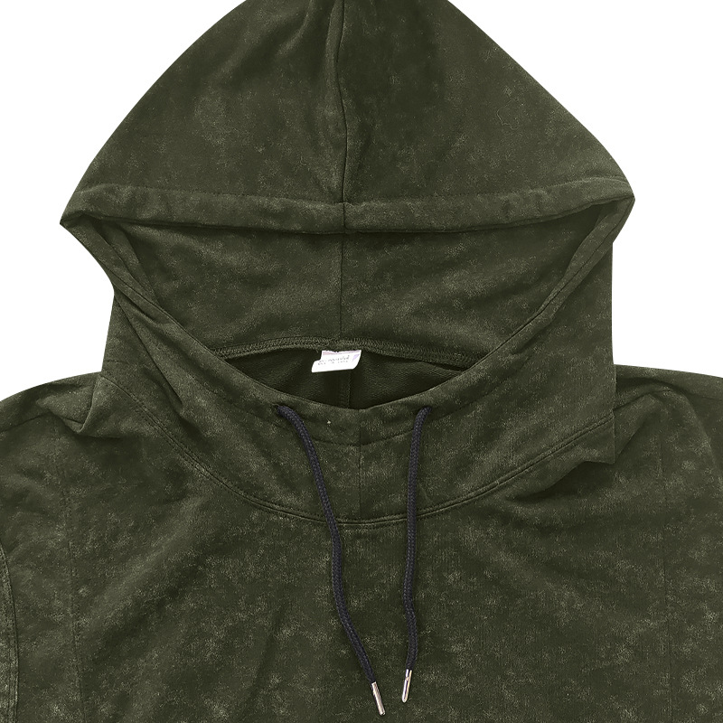 Men's Hooded Sleeveless Drawstring Pure Color Large-Size Loose Breathable Casual Vest for Men Clothing Tops Tanks Camis Tank Tops