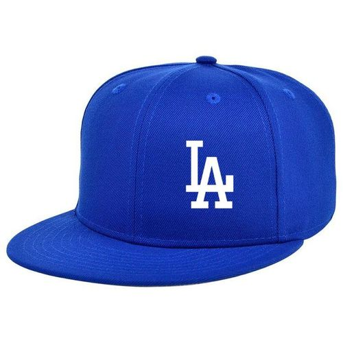 LA Icon Flat-Brim Snapback Cap