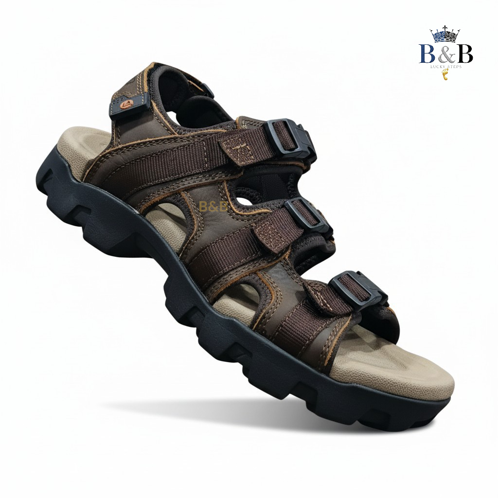 The Ultimate All-Terrain Trail Sandal, Rugged Leather & Heavy-Duty Grip Men Open. ​Premium Leather Comfort Sandals Men's Orthopedic-Style Support And Adjustable Fit. The Commuter Trail Hybrid.