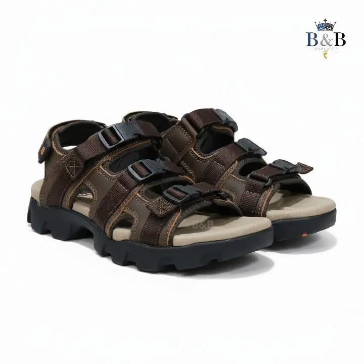 The Ultimate All-Terrain Trail Sandal, Rugged Leather & Heavy-Duty Grip Men Open. ​Premium Leather Comfort Sandals Men's Orthopedic-Style Support And Adjustable Fit. The Commuter Trail Hybrid.