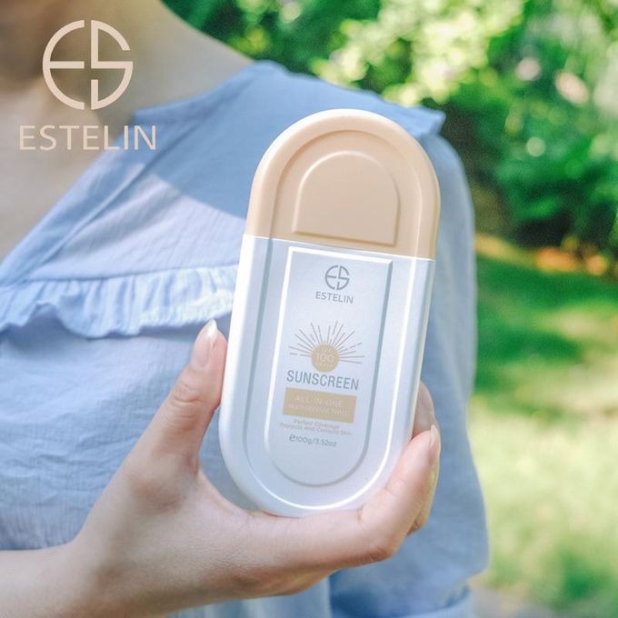 ESTELIN Multi Defence Sunscreen All In One Multi-Defense Tinted SPF 100 PA+++ Fade Dark Spots and Blemishes 100g