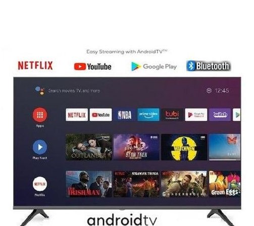 GLD 32” Smart TV Android – HD Display, WiFi, Bluetooth, Streaming Apps, HDMI, USB Ports