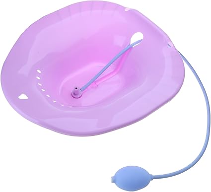 Toilet Bowl Bidet for Women Durable Butt Wash Basin with Use Design for Pregnant Women and Elderly Includes CleanerSitz Bath For Toilet For Seat Large Capacity Postpartum Care Basin Portable Basin