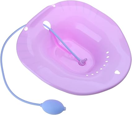 Toilet Bowl Bidet for Women Durable Butt Wash Basin with Use Design for Pregnant Women and Elderly Includes CleanerSitz Bath For Toilet For Seat Large Capacity Postpartum Care Basin Portable Basin
