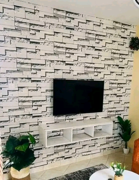 3D Grey Mazeras Brick Pattern Self Adhesive Peel and Stick Waterproof Wallpaper Contact Paper