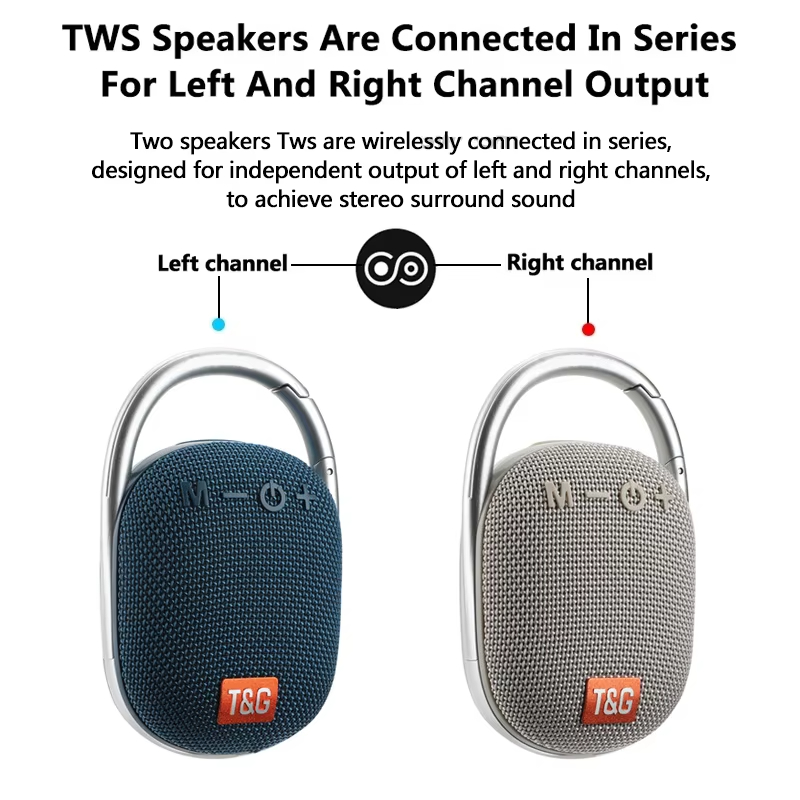 Portable Mini Bluetooth Speaker Sound Box Music Wireless Subwoofer Small Woofer Bass PC TV Radio FM Waterproof Caixa De Som Mp3