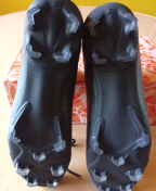 MERCURIAL SOCCER BOOTS- SIZE 41 SMALL FITTING-BLACK
