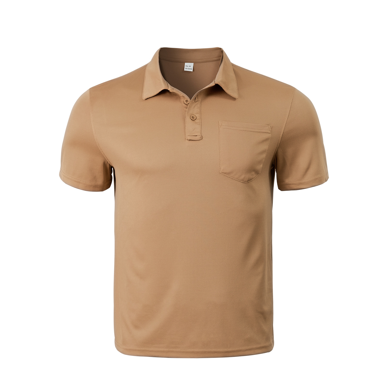 Clothes > Men's Clothing > Tops > Shirts Men's Loose Fit Polo, Short Sleeve, Turn Down Collar, Sports & Leisure, Sizes S-3XL
