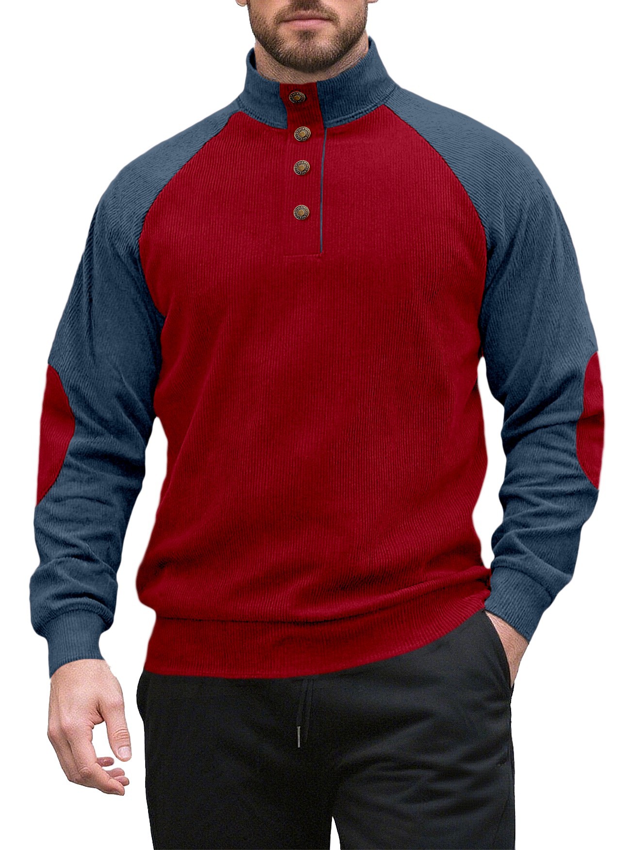 Clothes > Men's Clothing > Tops > Sweatshirts & Hoodies  Men's Sweatshirt S-3XL