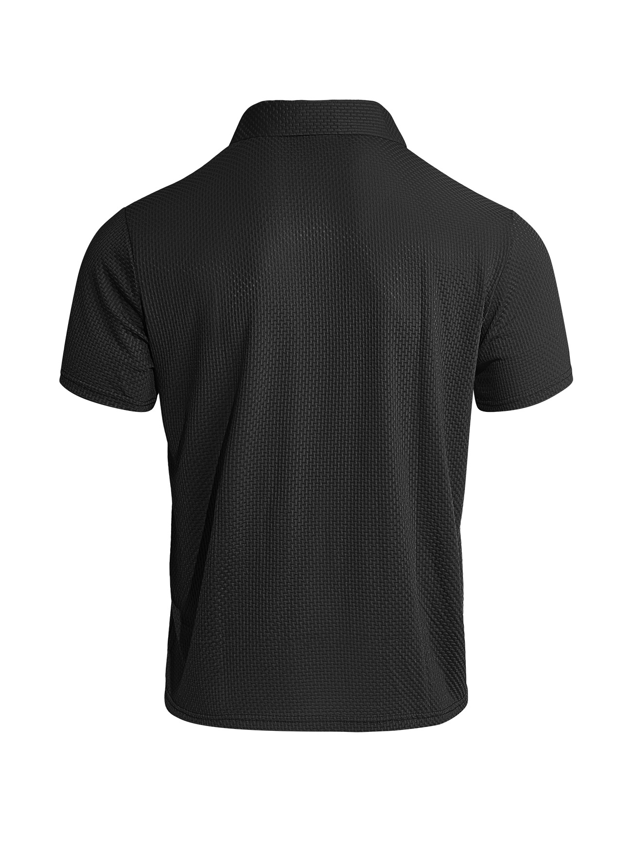 Clothes > Men's Clothing > Tops > T-Shirts  Summer Men's Ice Silk Short Sleeve Lapel POLO Shirt T-Shirt S-3XL