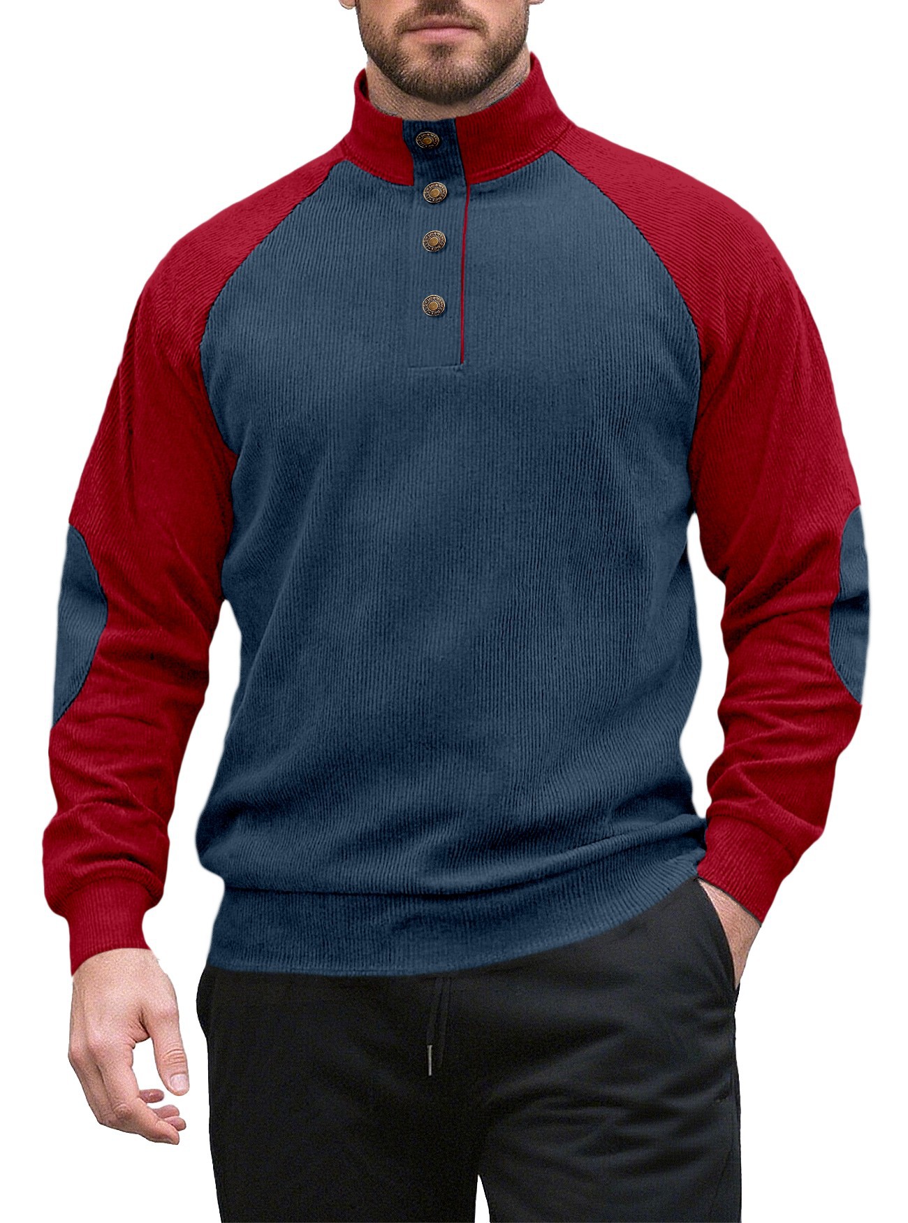 Clothes > Men's Clothing > Tops > Sweatshirts & Hoodies  Men's Sweatshirt S-3XL