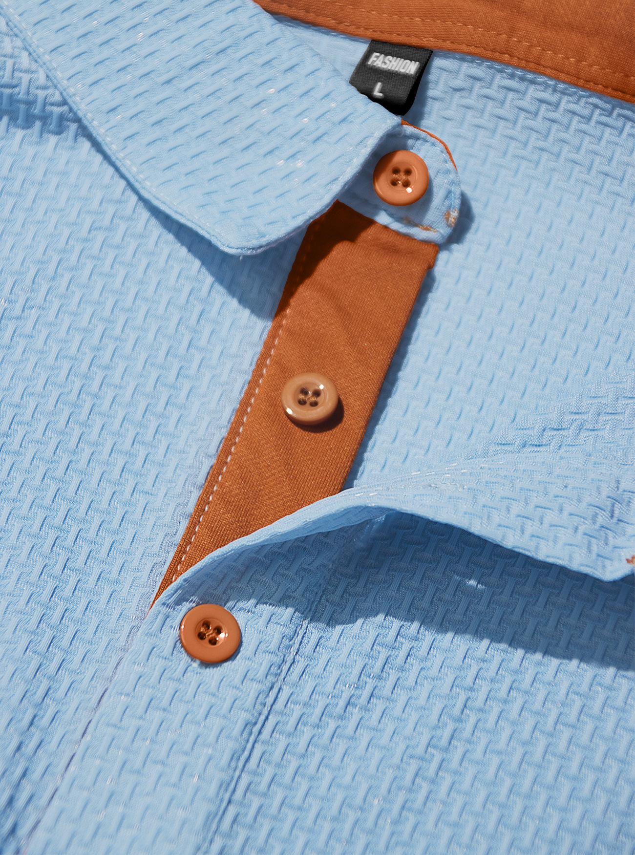 Clothes > Men's Clothing > Tops > T-Shirts  Short-Sleeved Polo Shirt with Pockets, S-3XL T-Shirt