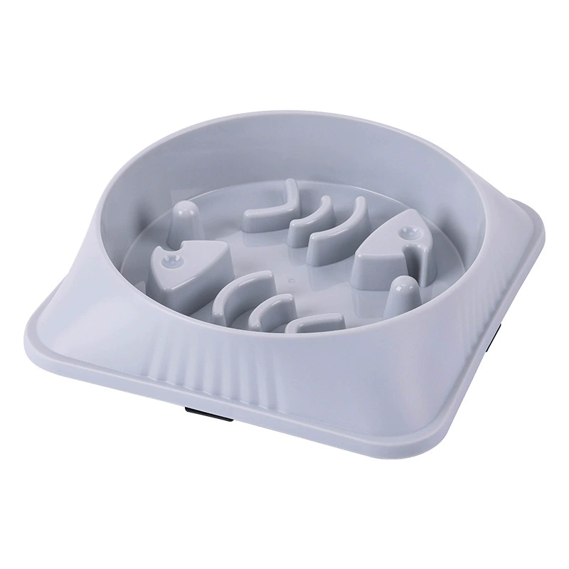 1PC     New pet slow food bowl, dog bowl, cat bowl, anti choking and anti slip dog and cat food utensils, pet supplies