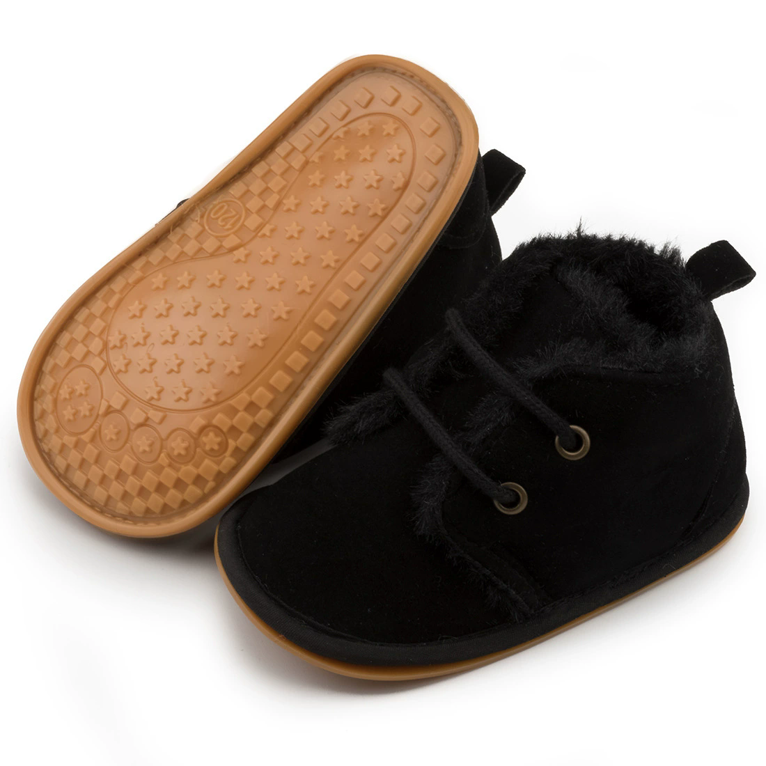 New Snow Baby Booties Shoes Baby Boy Girl Shoes Crib Shoes Winter Warm Cotton Anti-slip Sole Newborn Toddler First Walkers Shoes