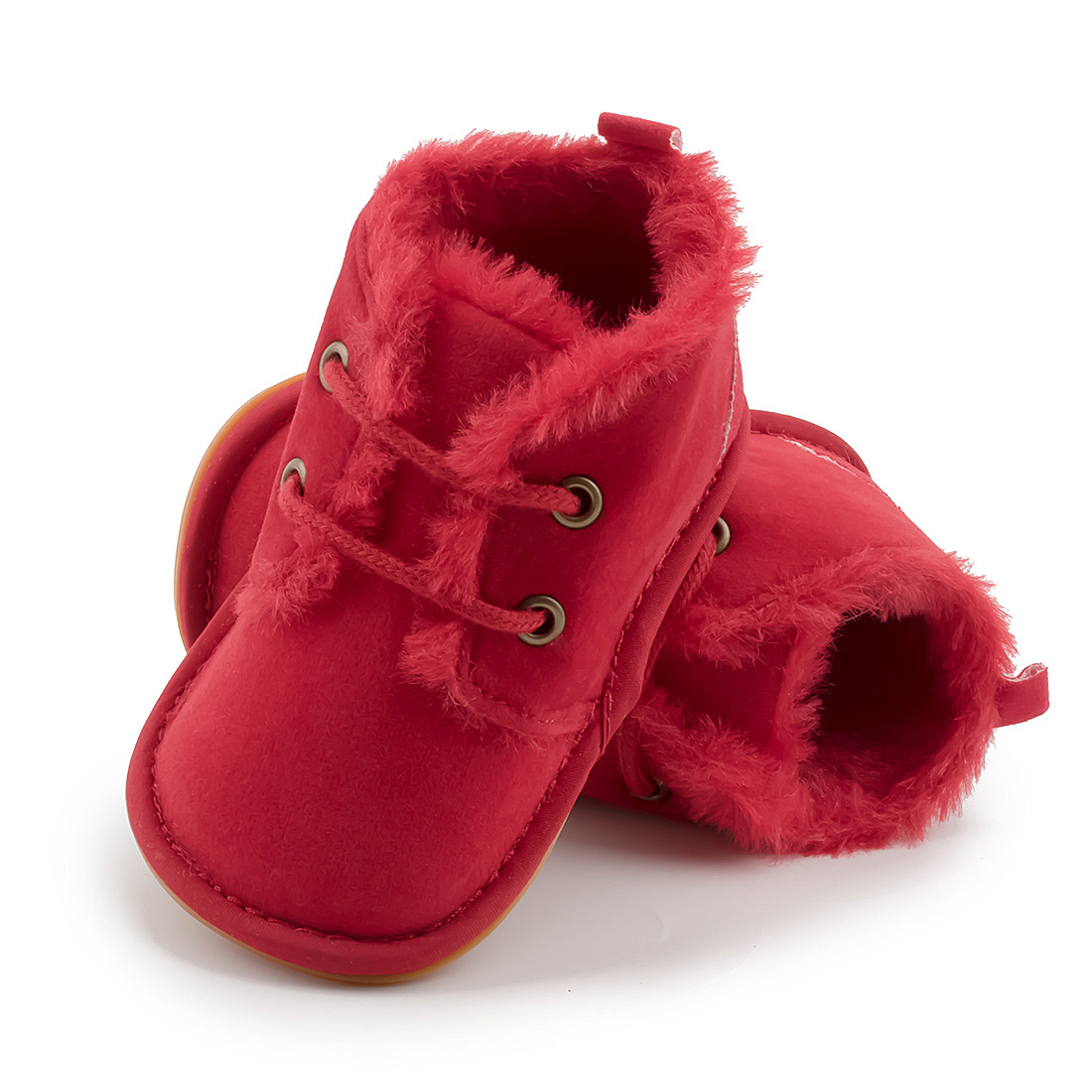 New Snow Baby Booties Shoes Baby Boy Girl Shoes Crib Shoes Winter Warm Cotton Anti-slip Sole Newborn Toddler First Walkers Shoes