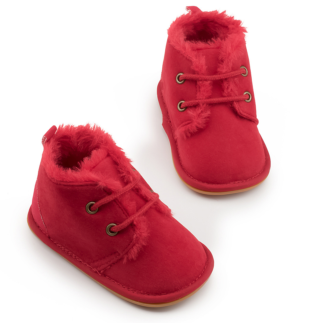 New Snow Baby Booties Shoes Baby Boy Girl Shoes Crib Shoes Winter Warm Cotton Anti-slip Sole Newborn Toddler First Walkers Shoes