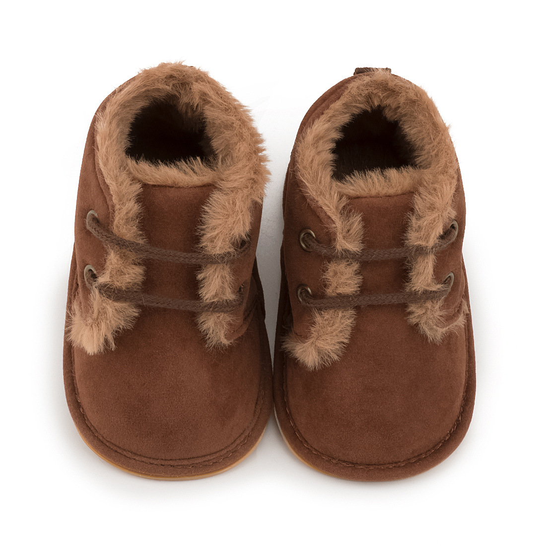 New Snow Baby Booties Shoes Baby Boy Girl Shoes Crib Shoes Winter Warm Cotton Anti-slip Sole Newborn Toddler First Walkers Shoes