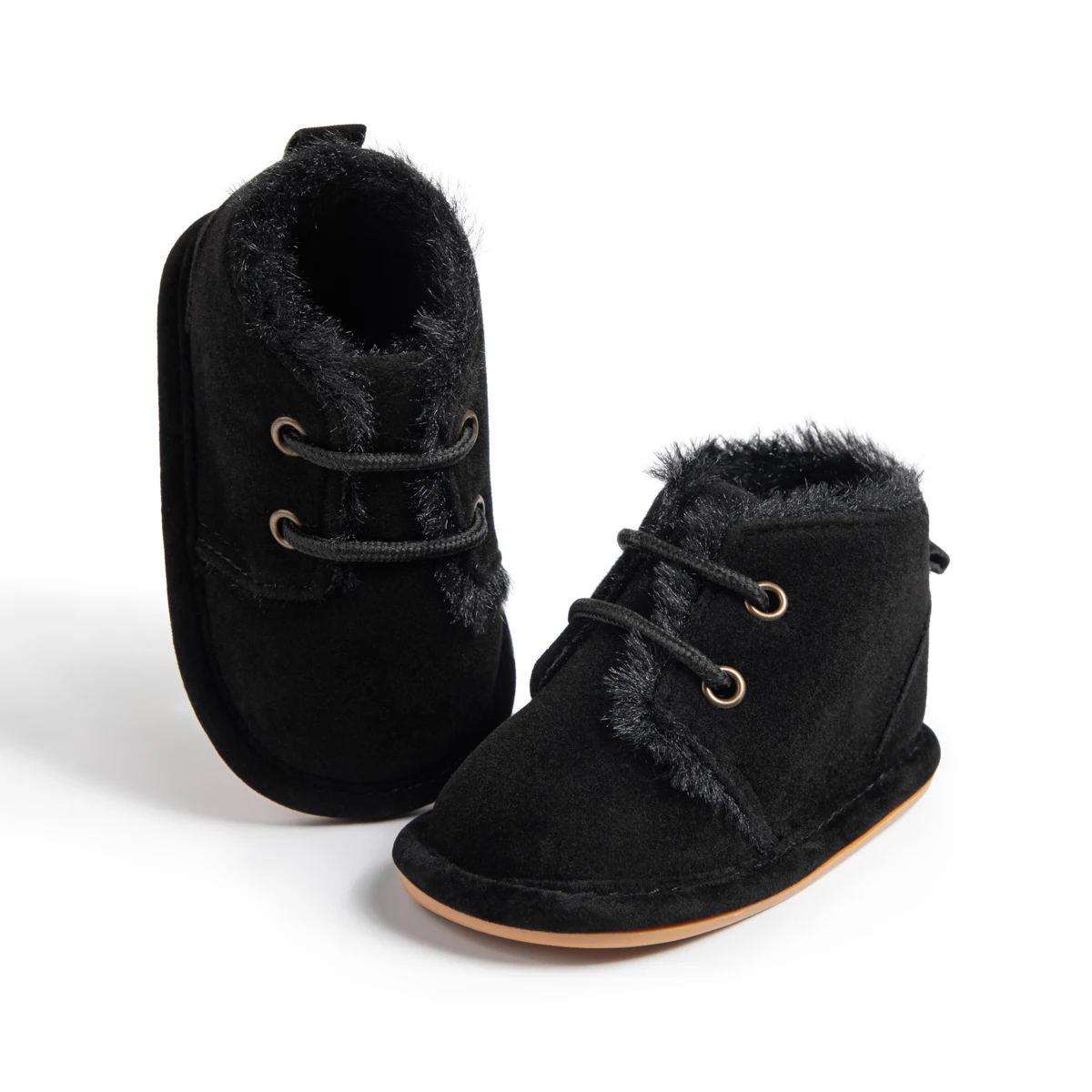 New Snow Baby Booties Shoes Baby Boy Girl Shoes Crib Shoes Winter Warm Cotton Anti-slip Sole Newborn Toddler First Walkers Shoes