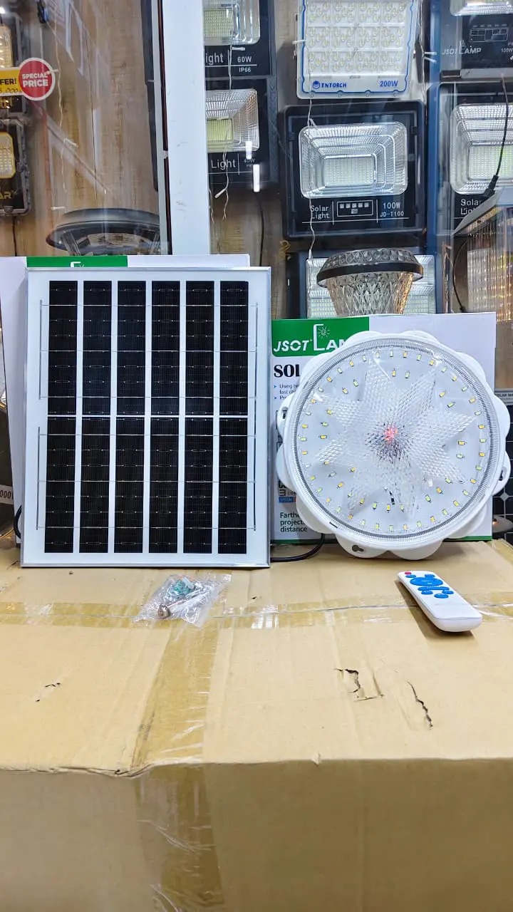 100W, 200W,300W Solar lights solar ceiling lights indoor solar lights solar indoor lights corridor lights