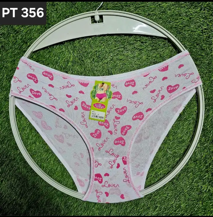 6PCS Women Printed Cotton Panties Set – Soft Breathable Stretch Ladies Underwear, Cute High Waist Comfortable Everyday Briefs Multi Color Pack