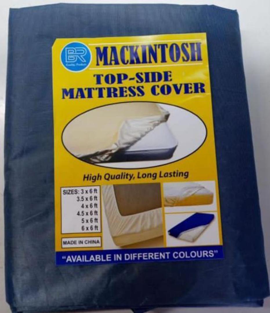 Mackintosh Top-Side Mattress Cover, a 100% waterproof protector designed to shield mattresses from spills, dust, and bed-wetting