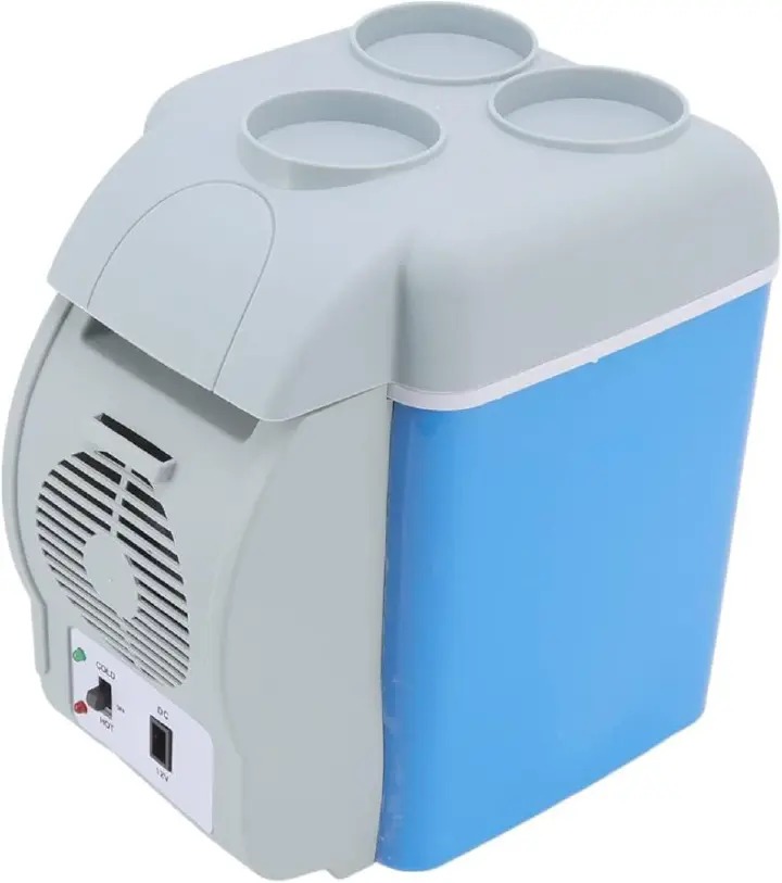 7.5L Portable Car Fridge & Warmer 🚗❄️🔥 – Compact Mini Cooler & Heater for Drinks & Food, Dual Function Travel Fridge for Road Trips, Camping & Everyday Use
