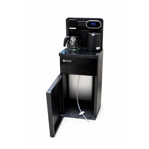 Nunix A1C-X2 Bottom Load Water Dispenser 💧🔊 – New Model with Built-in Music System/Woofer, Hot & Cold Water, Sleek Modern Design for Home & Office Use
