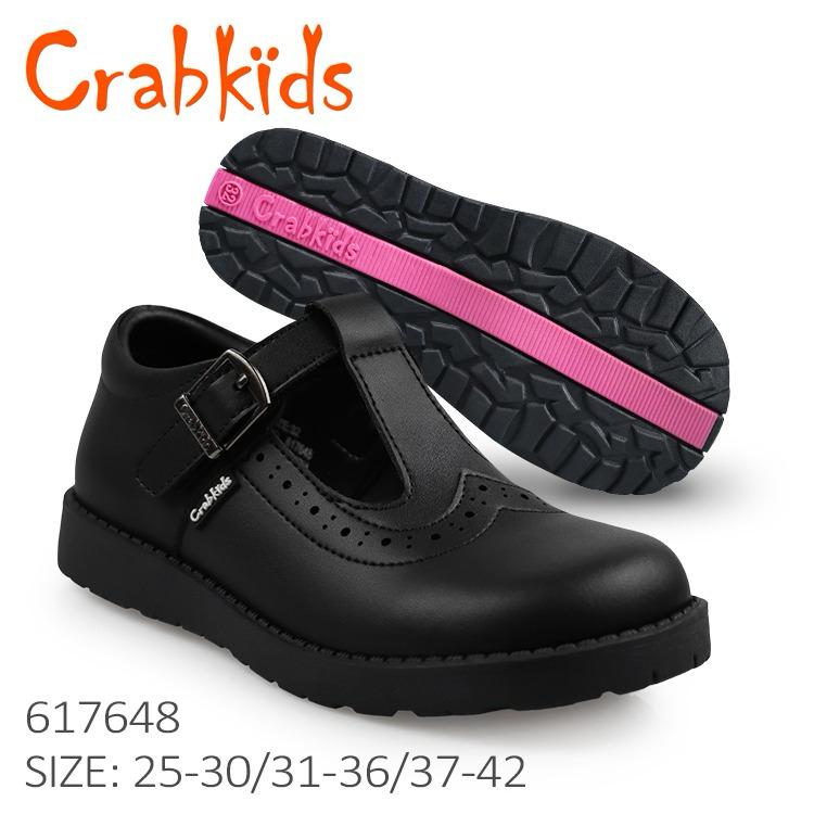 Crabkids School Shoes. Girls School Shoes. Polish/Leather School Shoes for Girls. Can also be used as Doll Shoes and Official Shoes. Size 27-41. Small Fitting, Pick Next Size