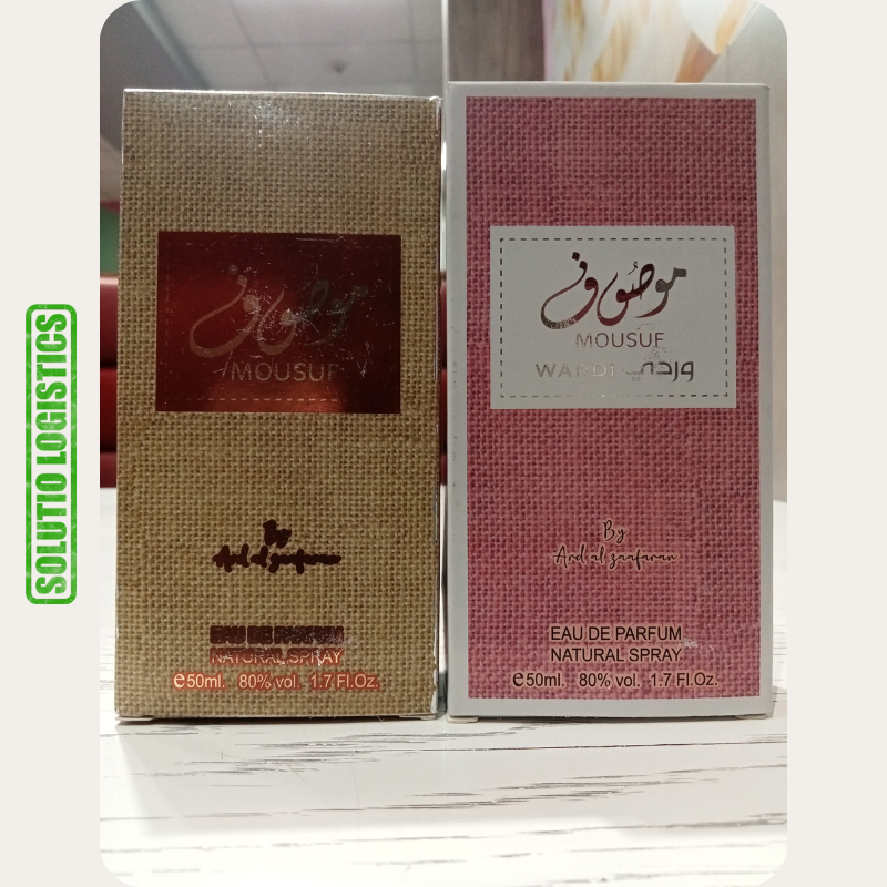 Mousuf Wardi & Mousuf Vanilla Combo | Floral Fruity Sweet vanilla Scent | Original 50ML Perfumes | Ard Al Zafraan | Ladies Fragrance | Everyday use, Layering | Gift Worthy | For 10HRS | Anniversary