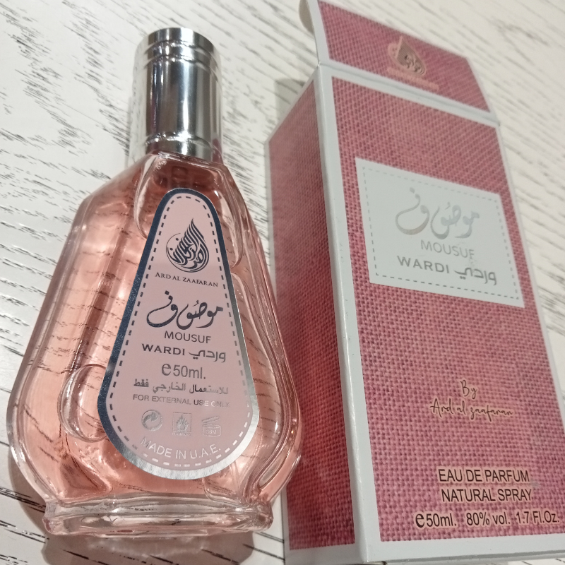 Mousuf Wardi & Mousuf Vanilla Combo | Floral Fruity Sweet vanilla Scent | Original 50ML Perfumes | Ard Al Zafraan | Ladies Fragrance | Everyday use, Layering | Gift Worthy | For 10HRS | Anniversary