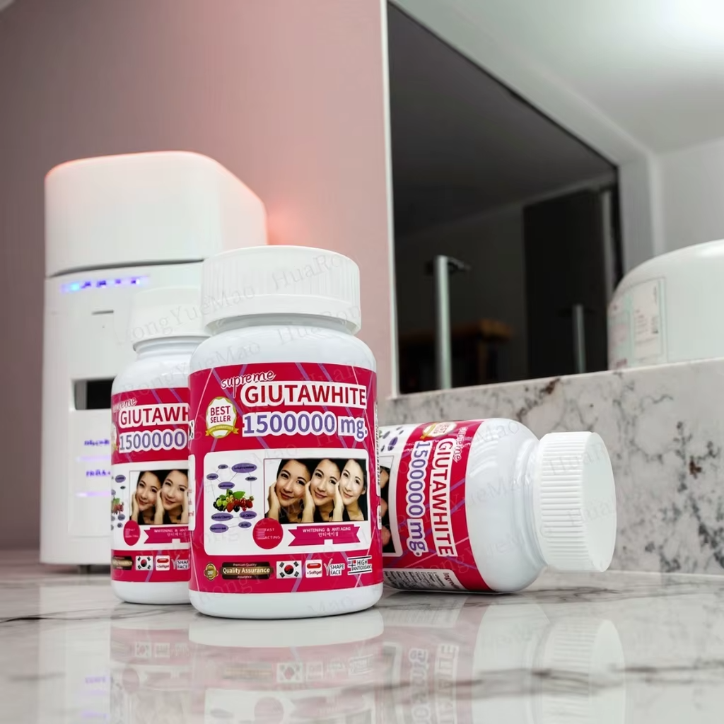 Gluta White Glutathione Supreme White 1500000mg Anti Aging Capsules.