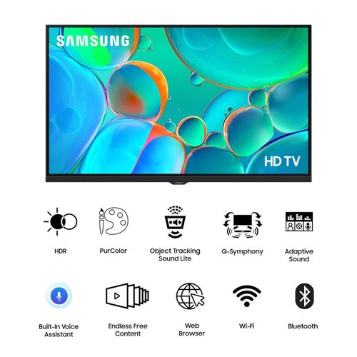 Samsung 32H5000F, 32" Inch Smart HD LED TV – 2025 New Model, HDR, WiFi, Digital TV +FREE WALL BRACKET AND TV GUARD-(1YR WARRANTY)