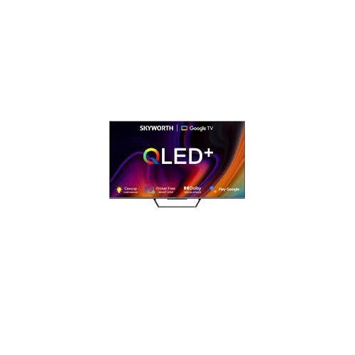 Skyworth 65" Inch 65Q6500G 4K UHD QLED Smart Google Android TV, Netflix, Prime Video, Youtube Television + Tv guard and Wall bracket -1 Year Warranty