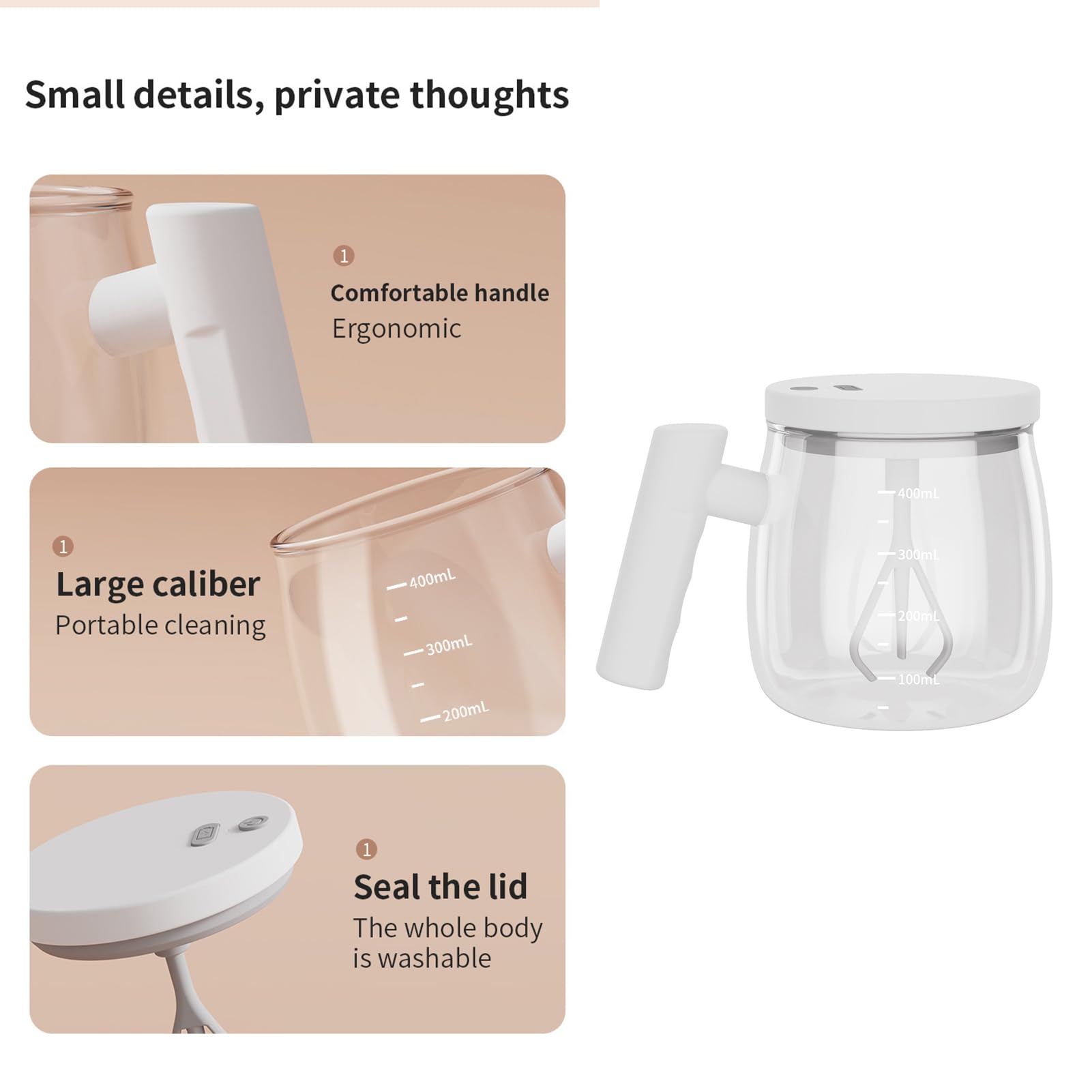 New arrival🌟⛳ 👀400ml automatic mixing  cup