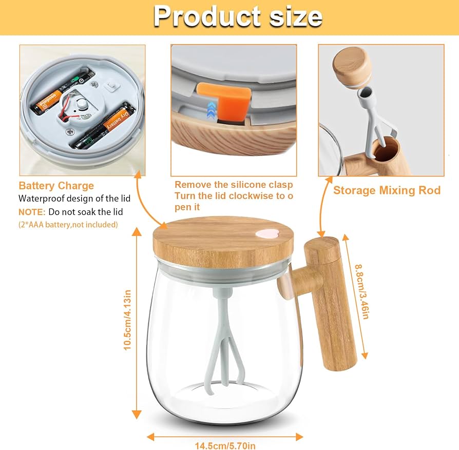 New arrival🌟⛳ 👀400ml automatic mixing  cup