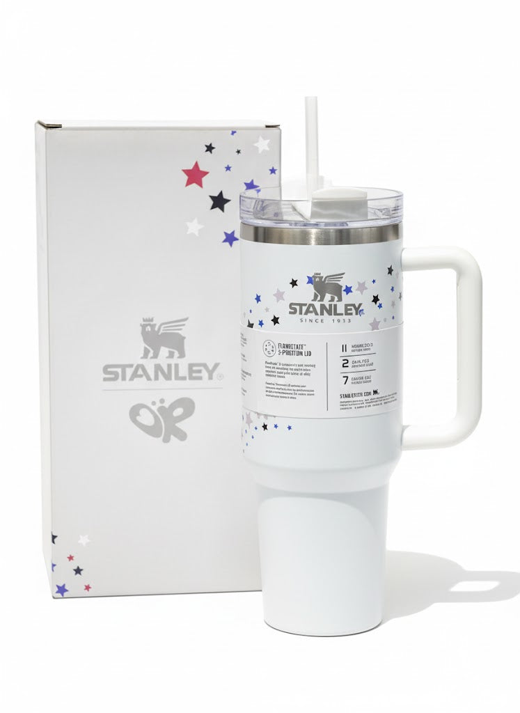 Stanley cup, marble, stanely Quencher H2.0 Tumbler Cup – 40oz Stainless Steel Insulated Travel Mug with Handle & Straw – Hot & Cold Drinks