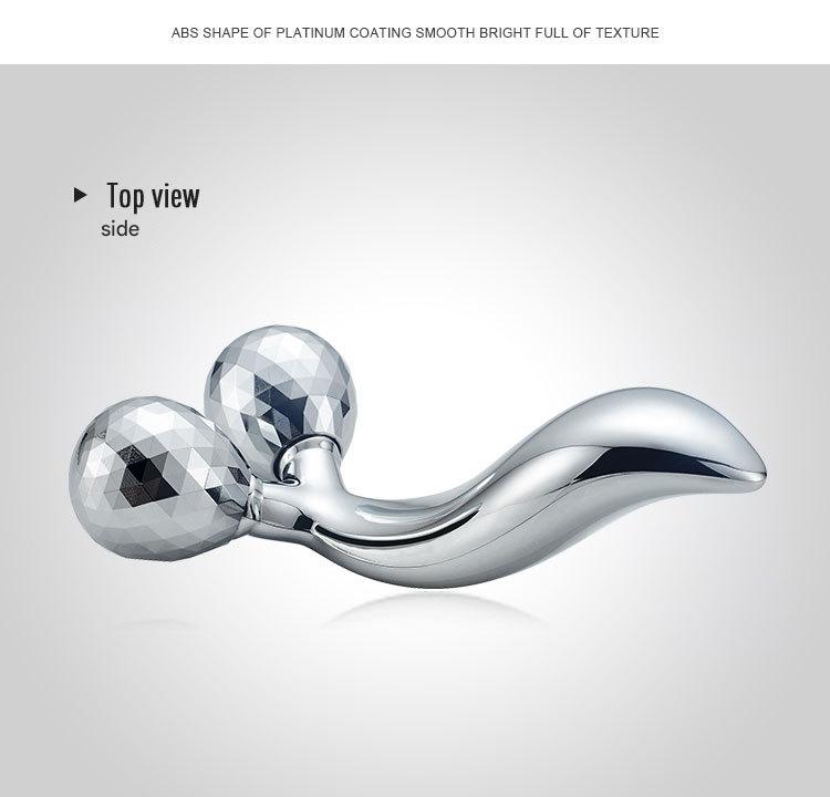 Manual roller 3D face lifting double chin slimming face device for tightening masseter muscles, V-line face slimming and leg slimming beauty