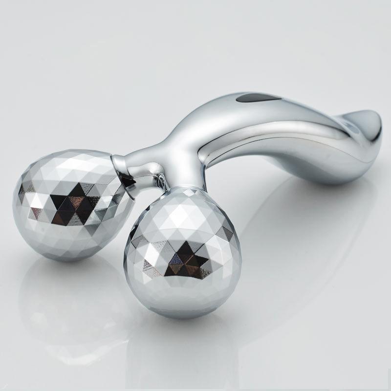 Manual roller 3D face lifting double chin slimming face device for tightening masseter muscles, V-line face slimming and leg slimming beauty