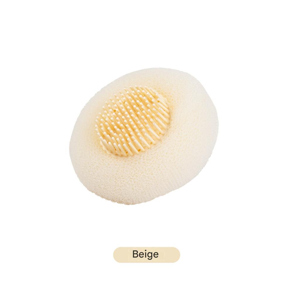 New bath ball with suction cup, exfoliating and foaming, soft and non-spoiling, hanging bath towel.