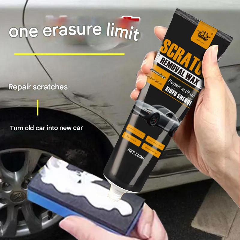 Car scratch wax, scratch repair compound, deep repair tool for vehicle scratches and dents, abrasive, car polishing wax