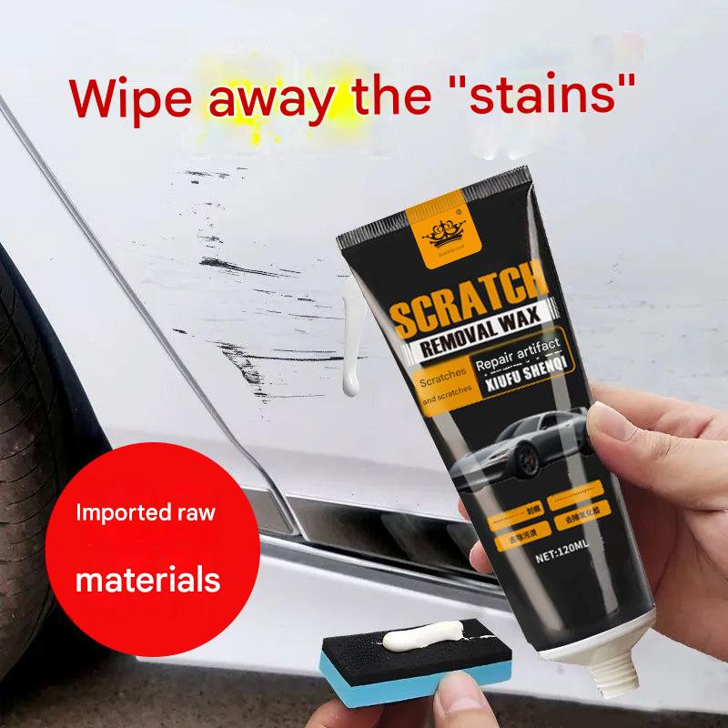 Car scratch wax, scratch repair compound, deep repair tool for vehicle scratches and dents, abrasive, car polishing wax