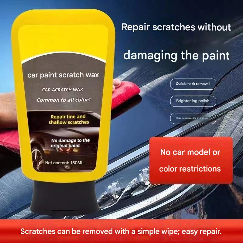 Car scratch wax, scratch repair compound, deep repair tool for vehicle scratches and dents, abrasive, car polishing wax
