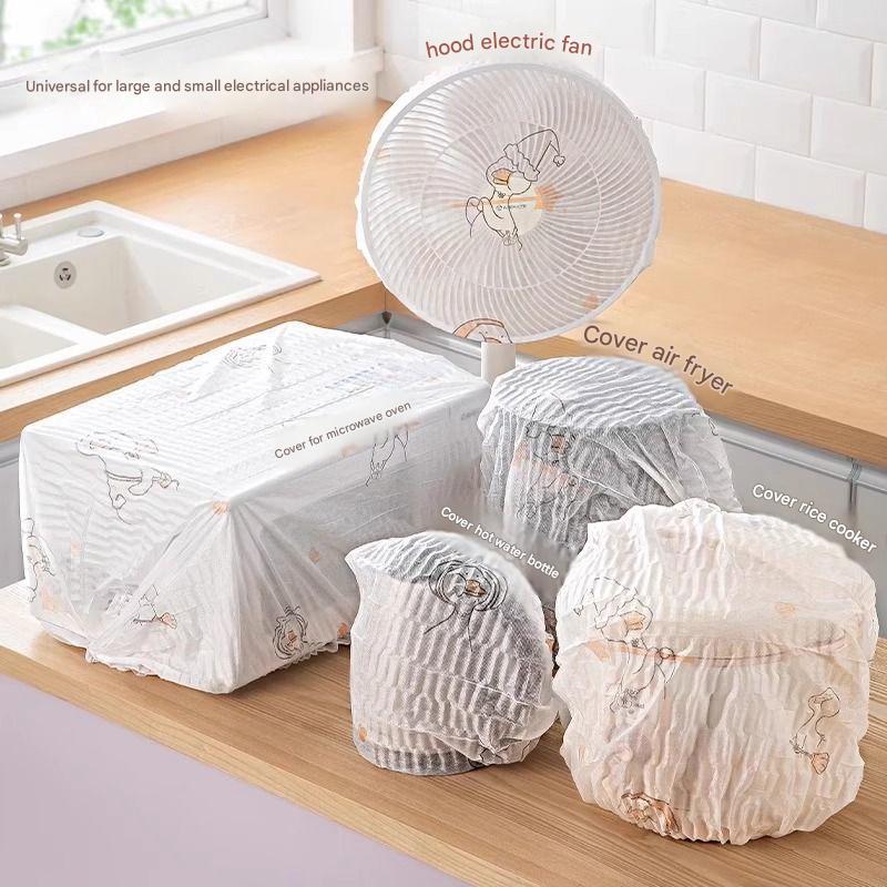 Luggage dust cover, universal all-inclusive disposable non-woven fabric travel trolley case storage protective cover, rainproof cover