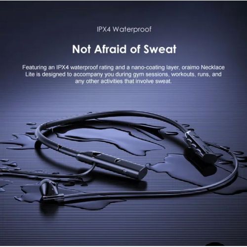 Jbl Necklace Lite Wireless Bluetooth Neckband Earphones with Deep Bass Stereo Sound Long Battery Life Fast Charging Magnetic Earbuds Built In Microphone In Line Controls Comfortable Secure Fit