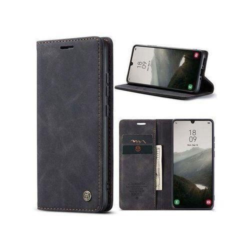 Caseme Brown Soft Leather Wallet Flip Cover Case for Tecno Camon 50/Camon 50 Pro